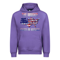 Tulip the divided states of america political humor usa map t shirt Urban Hoodie - lanVoArt