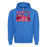 True Royal Happy Valentines Day Zipper Hoodie - CowhideDigitalArt