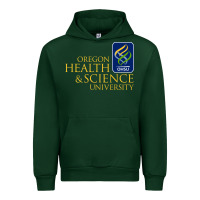Forest Green oregon health & science university (ohsu) Urban Hoodie - lanVoArt