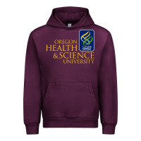 Mauve Wine oregon health & science university (ohsu) Urban Hoodie - lanVoArt