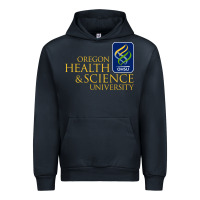 Navy oregon health & science university (ohsu) Urban Hoodie - lanVoArt