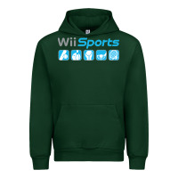 Forest Green wii sports essential Urban Hoodie - lanVoArt