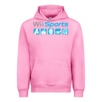 Fuchsia Pink wii sports essential Urban Hoodie - lanVoArt
