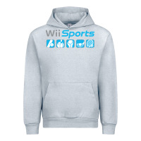 Heather Grey wii sports essential Urban Hoodie - lanVoArt