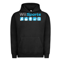 Pigment Black wii sports essential Urban Hoodie - lanVoArt