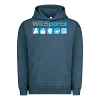 Pigment Midnight Navy wii sports essential Urban Hoodie - lanVoArt
