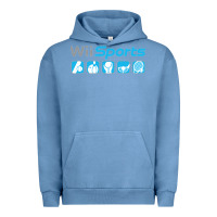 Pigment Pebble Blue wii sports essential Urban Hoodie - lanVoArt