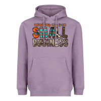Lavender minding my own small business Heavyweight Hoodie - RacoonDesign