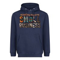 Navy minding my own small business Heavyweight Hoodie - RacoonDesign