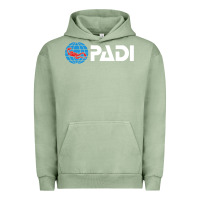 Pigment Oil Green padi Urban Hoodie - lanVoArt