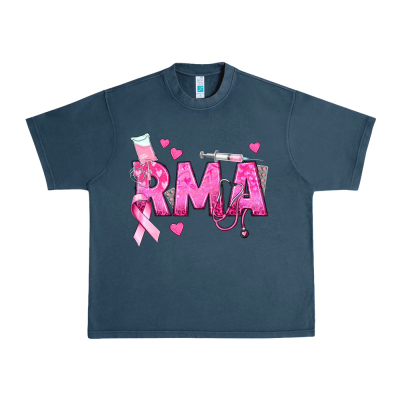 Breast Cancer Rma Registered Medical Assistant Urban Heavy Tee by texasbilliewilder | Teevron