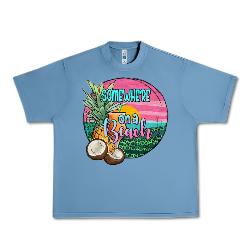 Somewhere On A Beach Urban Heavy Tee by JahusDesignShop | Teevron