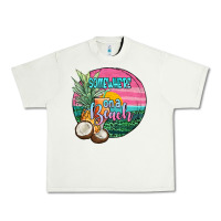 Pistachio somewhere on a beach Urban Heavy Tee - JahusDesignShop