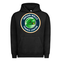 Pigment Black indian wells tennis center Urban Hoodie - lanVoArt