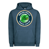 Pigment Midnight Navy indian wells tennis center Urban Hoodie - lanVoArt