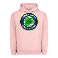 Pigment Salmon indian wells tennis center Urban Hoodie - lanVoArt