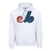 White montreal expos Urban Hoodie - lanVoArt