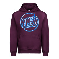 Mauve Wine seb's   la la land Urban Hoodie - lanVoArt