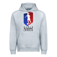 Heather Grey girls academy league Urban Hoodie - lanVoArt
