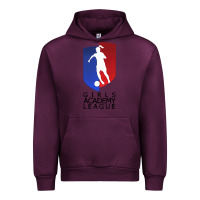 Mauve Wine girls academy league Urban Hoodie - lanVoArt