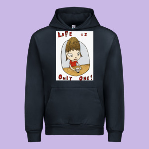 Life Is Only One Urban Hoodie Designed By Lanvoart