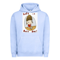 Pigment Grape Ice life is only one Urban Hoodie - lanVoArt