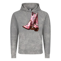 Cloud Rock Cowgirl boots Vintage Hoodie - HowdyJamesFarm