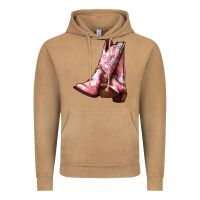 Vintage Camel Cowgirl boots Vintage Hoodie - HowdyJamesFarm