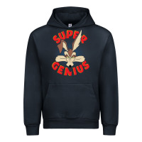 Navy coyote super genius  1 Urban Hoodie - lanVoArt