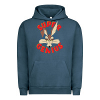 Pigment Midnight Navy coyote super genius  1 Urban Hoodie - lanVoArt