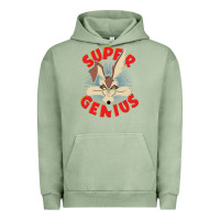 Pigment Oil Green coyote super genius  1 Urban Hoodie - lanVoArt