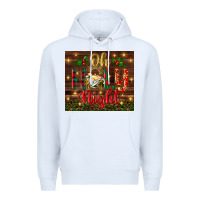 White oh holy night Premium Hoodie - BundleAndBundleShop