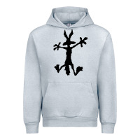 Heather Grey coyote's hole 2 Urban Hoodie - lanVoArt