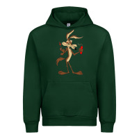Forest Green danger coyote's hole Urban Hoodie - lanVoArt