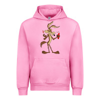Fuchsia Pink danger coyote's hole Urban Hoodie - lanVoArt