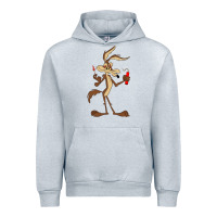 Heather Grey danger coyote's hole Urban Hoodie - lanVoArt