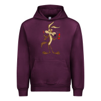 Mauve Wine danger coyote's hole Urban Hoodie - lanVoArt