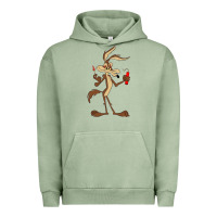 Pigment Oil Green danger coyote's hole Urban Hoodie - lanVoArt