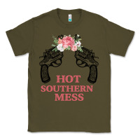 Army Green Hot Southern Mess Classic Tee - Bettercallsaul