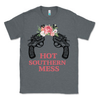 Charcoal Heather Hot Southern Mess Classic Tee - Bettercallsaul