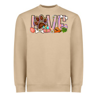 Mushroom Easter love dog paw Heavyweight Sweatshirt - BundleAndBundleShop