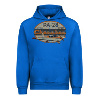 Cobalt piper cherokee pa 28 retro vintage design Urban Hoodie - lanVoArt