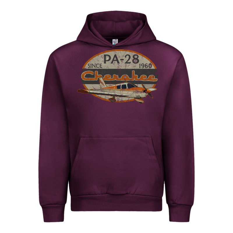 Piper Cherokee Pa 28 Retro Vintage Design Urban Hoodie by lanVoArt | Teevron
