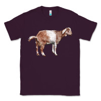Plum Nubian Goat Classic Tee - LillyAllenDesigns