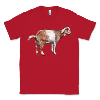Red Nubian Goat Classic Tee - LillyAllenDesigns