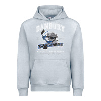 Heather Grey property of danbury trashers Urban Hoodie - lanVoArt