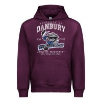 Mauve Wine property of danbury trashers Urban Hoodie - lanVoArt