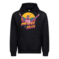 Black praise the sun Urban Hoodie - lanVoArt