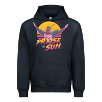 Navy praise the sun Urban Hoodie - lanVoArt