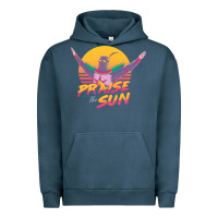 Pigment Midnight Navy praise the sun Urban Hoodie - lanVoArt